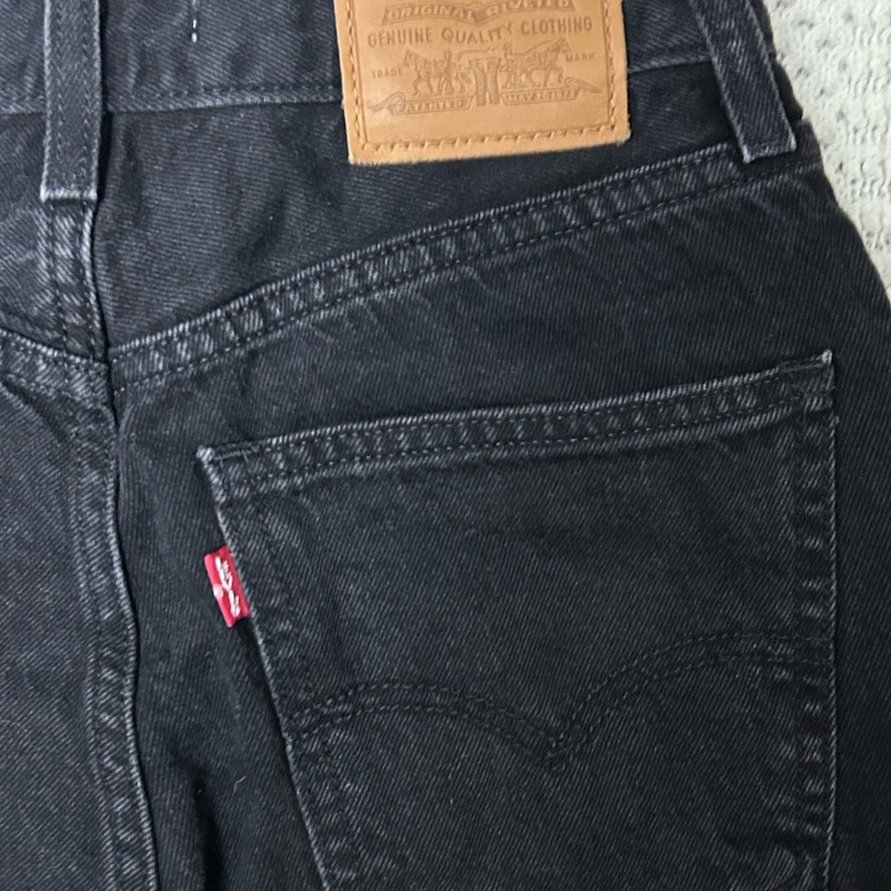 70’s Levi’s High Slim Straight Size 27W 29L. Black, Great condition